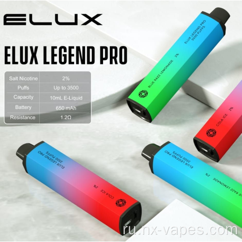 Elux 3500Puffs одноразовая вейп -ручка